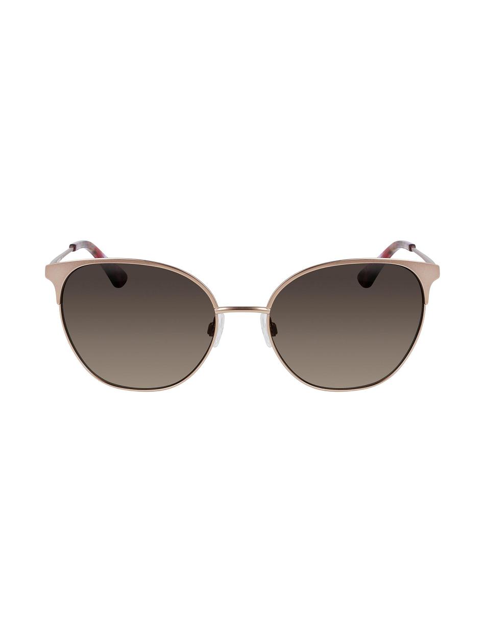 Taille moyenne Anne Klein Metal Round Sunglasses   | ZAB-9375744